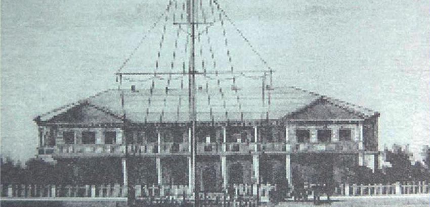 Casa Gobierno in 1840